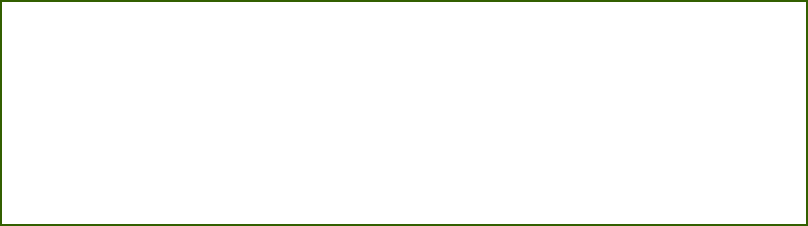 A black background with green border and white text.
